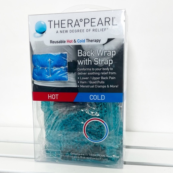 THERAPEARL heat ice cold hot pack BACK WRAP joint body aches stress GIFT NEW - Picture 2 of 5